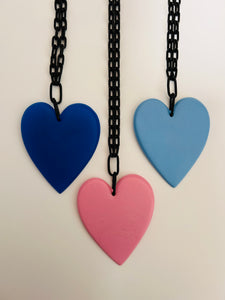 Large heart necklace