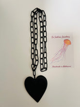 Load image into Gallery viewer, Large heart necklace
