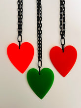 Load image into Gallery viewer, Large heart necklace
