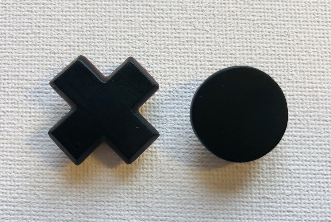 Naught and Cross Studs