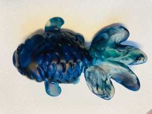 Merlin Fish Brooch