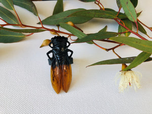 Cicada Brooch